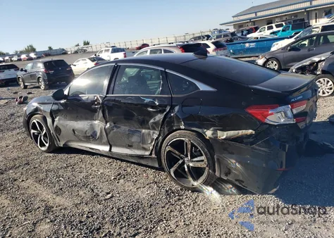 2021 Honda Accord Sport from USA, damaged, VIN 1HGCV1F3XMA073156